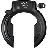 AXA Imenso Large - Ringslot voor fietsen met brede banden – ART 2 sterren keurmerk - Frameslot - Met plug-in mogelijkheid - Zwart
