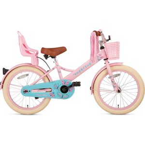 Supersuper Little Miss - Kinderfiets - Meisjesfiets - 18 inch - Roze