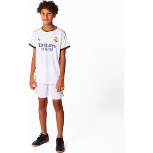 Real Madrid thuis tenue 23/24 - Maat 128 - Voetbaltenue Kinderen - Wit