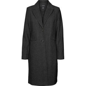 VERO MODA VMBLAZA HERRINGBONE LONG COAT GA BOO Dames Jas - Maat S