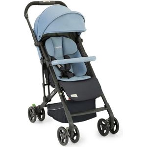 Kids Easylife Elite 2 reis-kinderwagen met eenhandsvouwmechanisme - zonneklep - ergonomisch - kinderen vanaf 3 jaar (max. 15 kg) - Prime Frozen Blue - trendy en comfortabel Kinderwagen