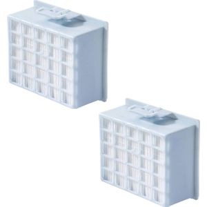 2x HEPA filter geschikt voor Bosch en Siemens GL-20 GL20 GL-30 GL30 GL-40 GL40 BGL2 BGL25 stofzuiger hygiënefilter allergiefilter stofzuigerfilter 576833 00576833 BBZ156HF