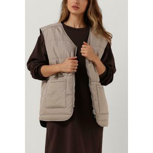 Esmé Studios Kinsley Reversible Vest Jassen Dames - Winterjas - Zwart - Maat M