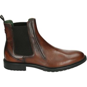 Galizio Torresi 322648 - Business half-hoogNette herenschoenen - Kleur: Cognac - Maat: 42