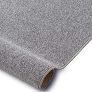 Eton tapijt - zilver grijs - 100x150 cm - woonkamer slaapkamer kinderkamer vloerkleed