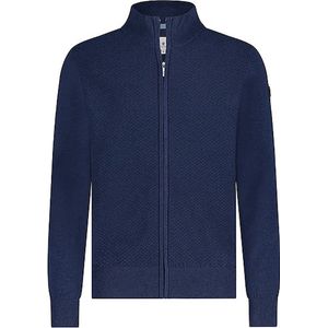 State Of Art Vest Zip Structuur Navy - Maat 3XL - Heren