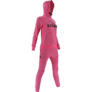 Legend Joggingpak dames/heren met hoodie Roze Maat: 6-7 jaar