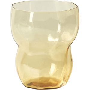 BROSTE - glazen - TUMBLER LIMFJORD - amber kleur 4x