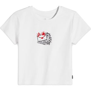 CONVERSE LOVE LETTER T-SHIRT Wit S EU