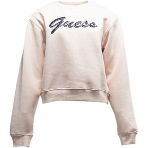 Guess Alona Dames Sweat Shirt - Licht Roze - Maat XS