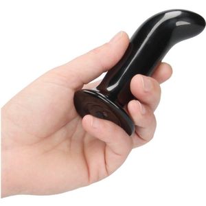Chrystalino by Shots - Prickly - Smooth Glass G-Spot Vibrator with Remote Control