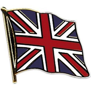 Pin broche Vlag Engeland 20 mm - Verkleed supporters feestartikelen