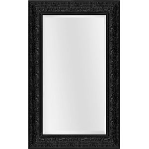 Spiegel Santino Zwart Buitenmaat 77x169cm