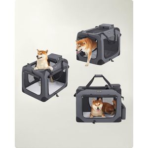 transportbox voor kleine huisdieren, katten, honden, konijnen 70L x 52B x 52H centimeter