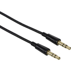 Hama audiokabel flexi slim 3.5mm jack 1.5m, 3 ster
