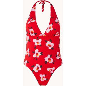 Banana Moon Odalis Sunnyside plunge badpak met bloemenprint - Maat 40