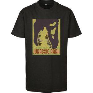 Mister Tee Jurassic Park - Jurassic Park Big Logo Kinder T-shirt - Kids 146 - Zwart