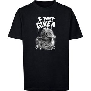 Mister Tee - I Don't Give A Kinder T-shirt - Kids 122/128 - Zwart