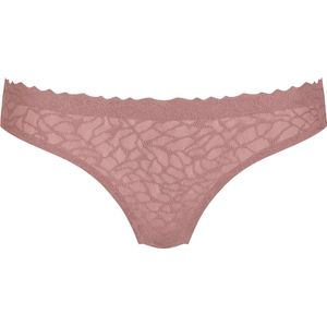 Sloggi Women ZERO Feel Lace 2.0 Brazil Panty (1-pack) - dames slip - bruin - Maat: XL