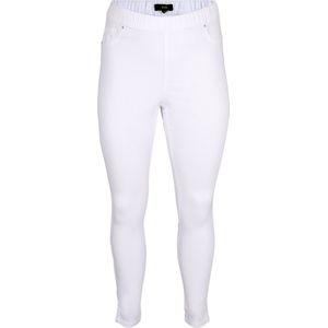 ZIZZI JTALIA, JEGGINGS Dames Jeans - White - Maat XXXL/78 cm