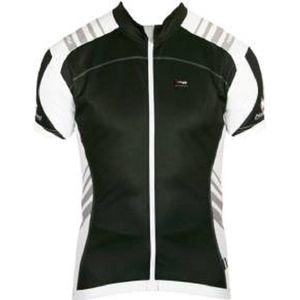 Nalini Artiglio fietsshirt heren korte mouwen Zwart/Wit - S