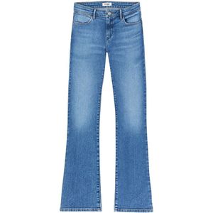 Wrangler W28b4736y Bootcut Jeans Blauw 34 / 34 Vrouw