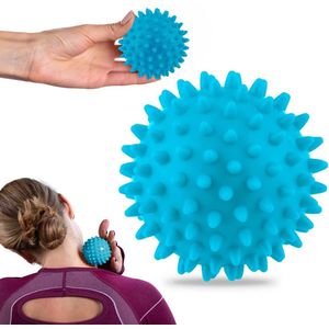 Massage- en fitnessbal 7,5 cm NS-957 blauw