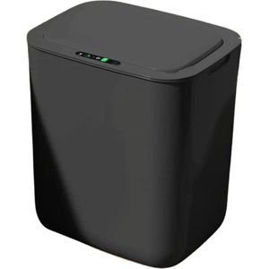 MT Products - Smart Prullenbak - 18 Liter - USB Oplaadbaar - Slimme Sensor - Elektrische Afvalbak - Zwart