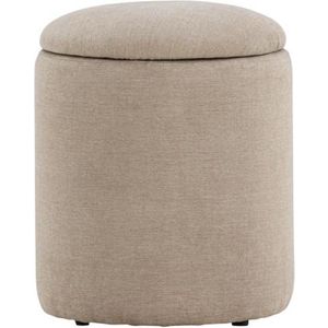 Zara poef - beige