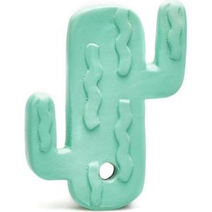 Lanco rubberen bijtspeeltje - Cactus - plat - groen