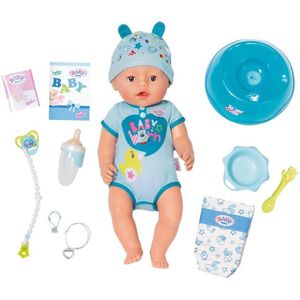 BABY born® Soft Touch Jongen - Interactieve Babypop 43cm