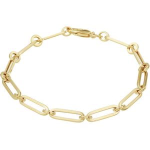 Sparkle14 Armband C.f.e. Massief 4,5 mm 19 cm - Goud