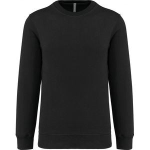 Sweatshirt Unisex M Kariban Ronde hals Lange mouw Black 80% Katoen, 20% Polyester