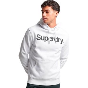 Superdry Core Logo Classic Capuchon Wit S Man