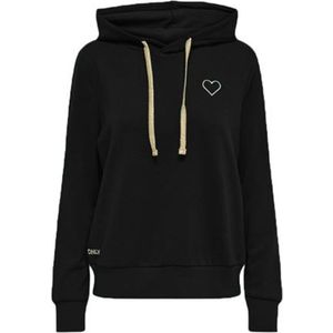 Only Noli Heart Hoodie Dames - Maat M