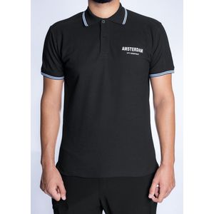 Amsterdam - Poloshirt - Zwart - 2XL