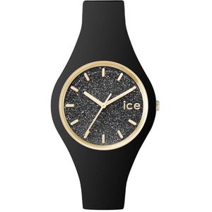 Ice Watch IW001349 ICE glitter Horloge - Siliconen - Zwart - Ã˜ 34mm