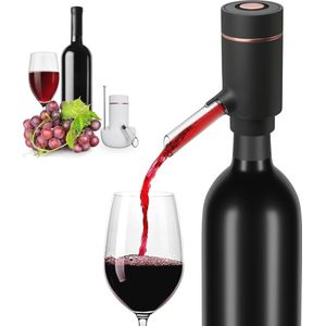 Wijnbeluchter en wijndispenser | Wijnkaraf met schenker | 750 ml compatibel | Wijnaccessoireset