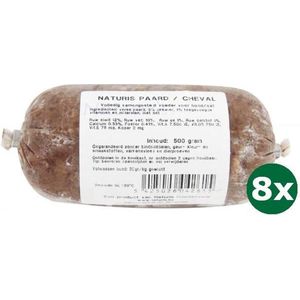 8x500 gr Naturis paard/lam