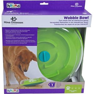 Nina ottosson wobble bowl groen 30x30x9 cm