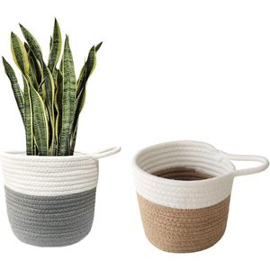 Multifunctionele Opbergmanden Set van 2 voor Wand en Plantenbak