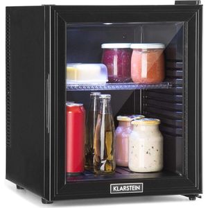 Mini koelkast met glazen deur - 32L compacte koelkast voor kleine huishoudens