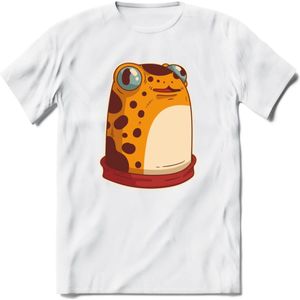 Hello there T-Shirt Grappig | Dieren kikker Kleding Kado Heren / Dames | Animal Skateboard Cadeau shirt - Wit - S