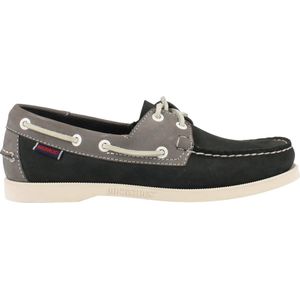 Sebago Heren Spinnaker Nubuck Navy Grey BLAUW 40