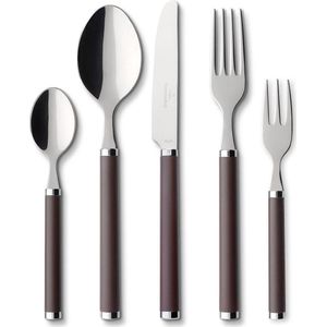 Villeroy & Boch Bestekset Play! - Chocolate Brown - 30-Delig