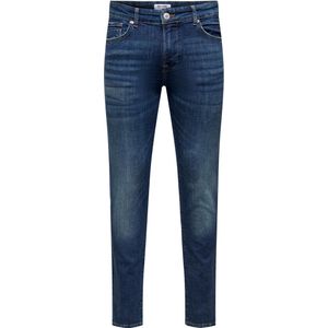 Only & Sons Jeans Onsloom Slim Dark Blue 4514 Jeans N 22024514 Dark Blue Denim Mannen Maat - W32 X L30