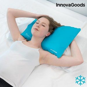 InnovaGoods Wellness Relax hervulbaar verkoelend kussen - Kussen - Verkoelend kussen - Koelmat - Verkoelend hoofdkussen - Koel kussen - Verkoelend hoeslaken - Cool kussen