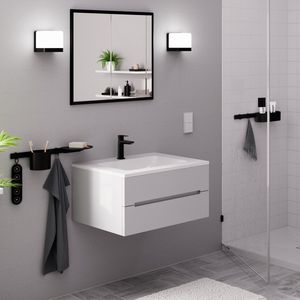 hansgrohe Logis Fine ééngreeps wastafelmengkraan 110 CoolStart zonder afvoer mat zwart