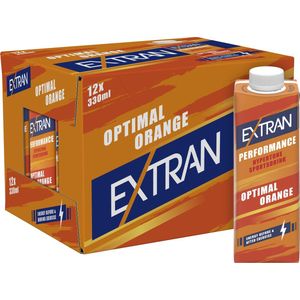 Extran- Sportdrank- Optimal - Orange - 12 x 0,33l