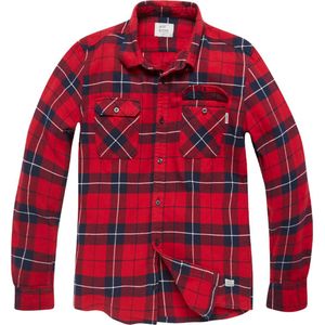 Vintage Industries Sem Flannel Shirt Red Check
